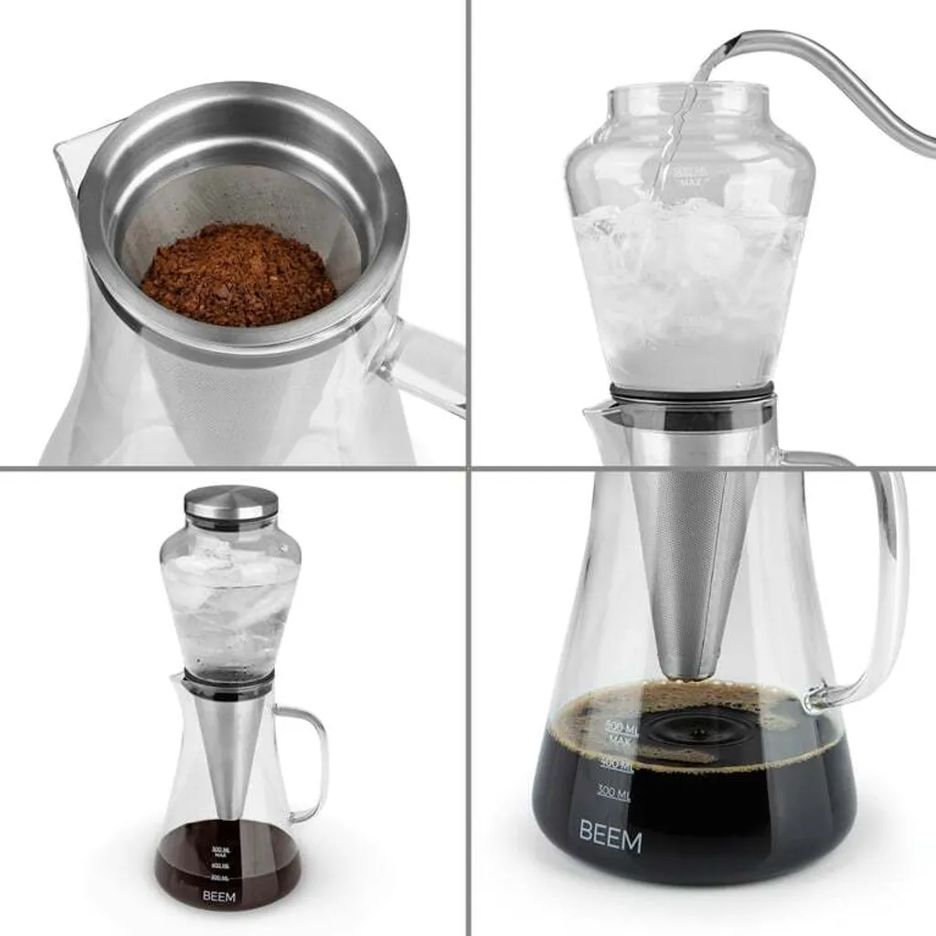 Cafetière à extraction à froid Cold Drip 500ml en verre borosilicate