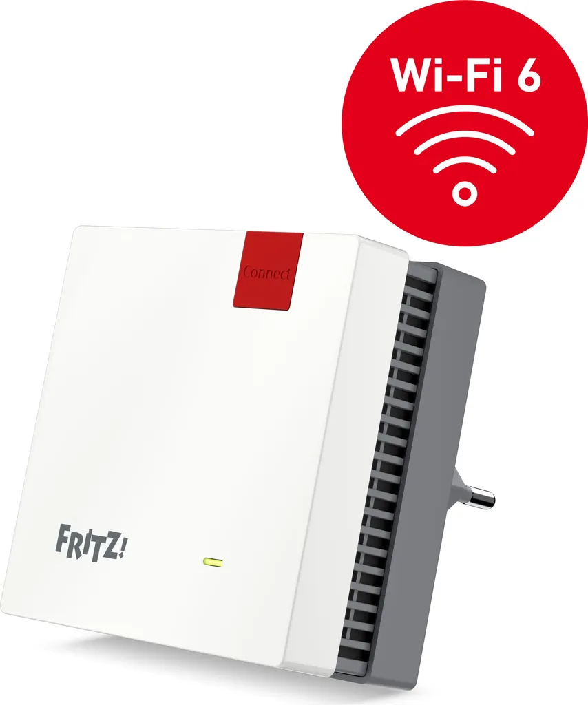 Ripetitore Wi-Fi 6 AVM FRITZ! 1200 AX: 3000 Mbit/s e Rete Mesh Gigabit