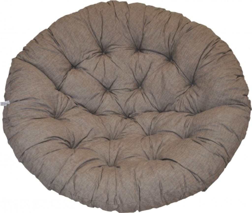 Polstr na křeslo papasan 115 cm šedý melír Obrázek produktu 