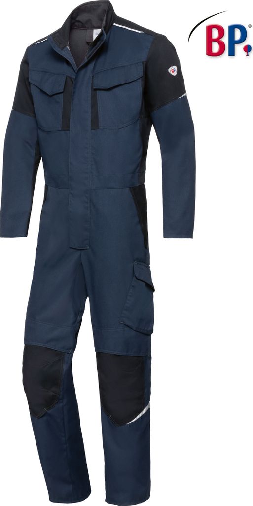 BP Overall - nachtblau/schwarz - 52/54n
