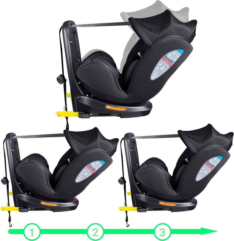 Kindersitz 360 Grad Drehbar Mit Isofix Kindersitz drehbar 360° mit ISOFIX und | Kaufland.de