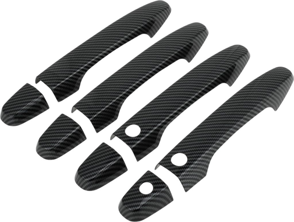 1 Set Autotürgriffabdeckung für Honda CR-V 2012-2016 Außen Schwarz ABS
