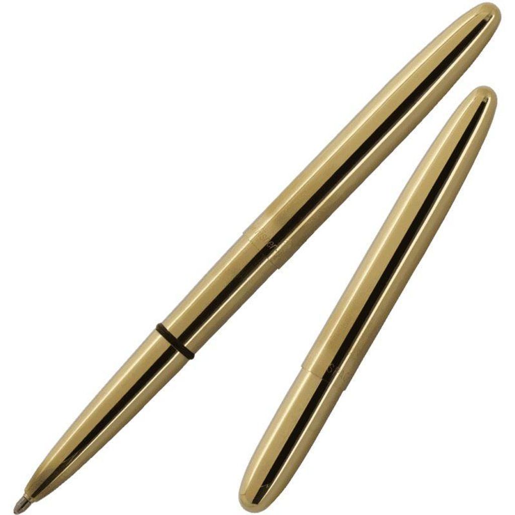 Bullet Space Pen, Antimikrobielles Unbehandelte Messing (#400RAW)