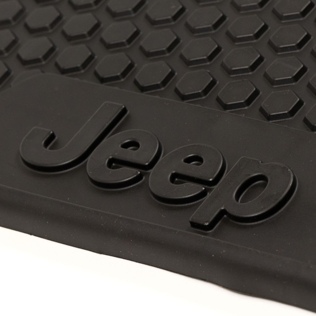 Original Fußmatten Set schwarz mit Logo für