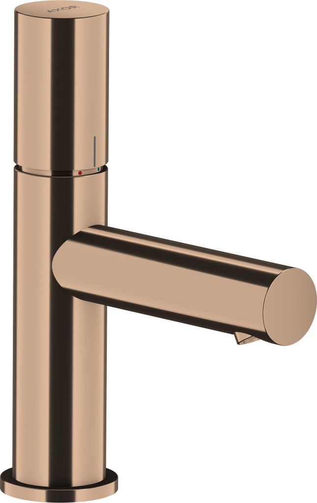 hansgrohe AXOR Uno Einhebel- Waschtischmischer 80, Zerogriff, ohne Ablaufgarnitur, Ausladung 108mm, 45005300
