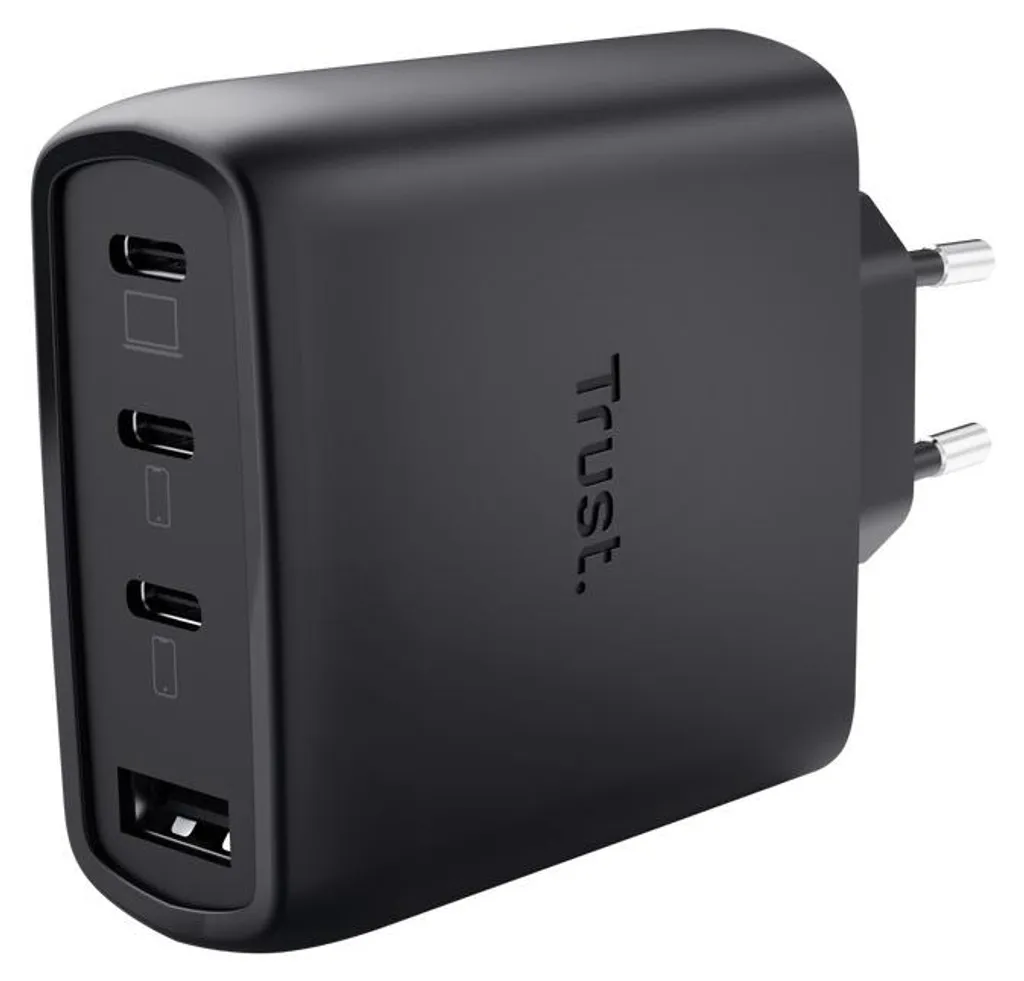 Adaptateur Secteur Universel USB-C 65W Trust Maxo avec Long Câble de 2m
