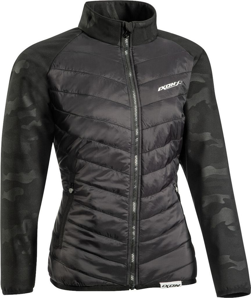 Ixon Gotham Damen Jacke (Black/Camouflage,XS)