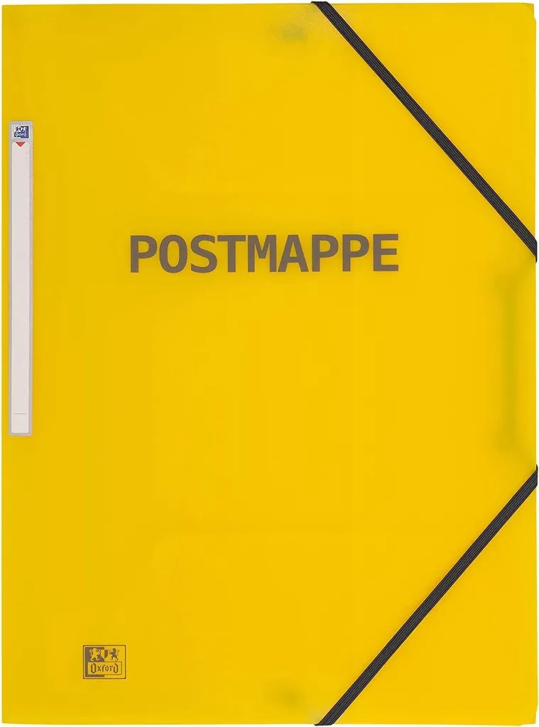 Cartellina A4 Oxford 400102220 Gialla: Addio Caos sulla Scrivania