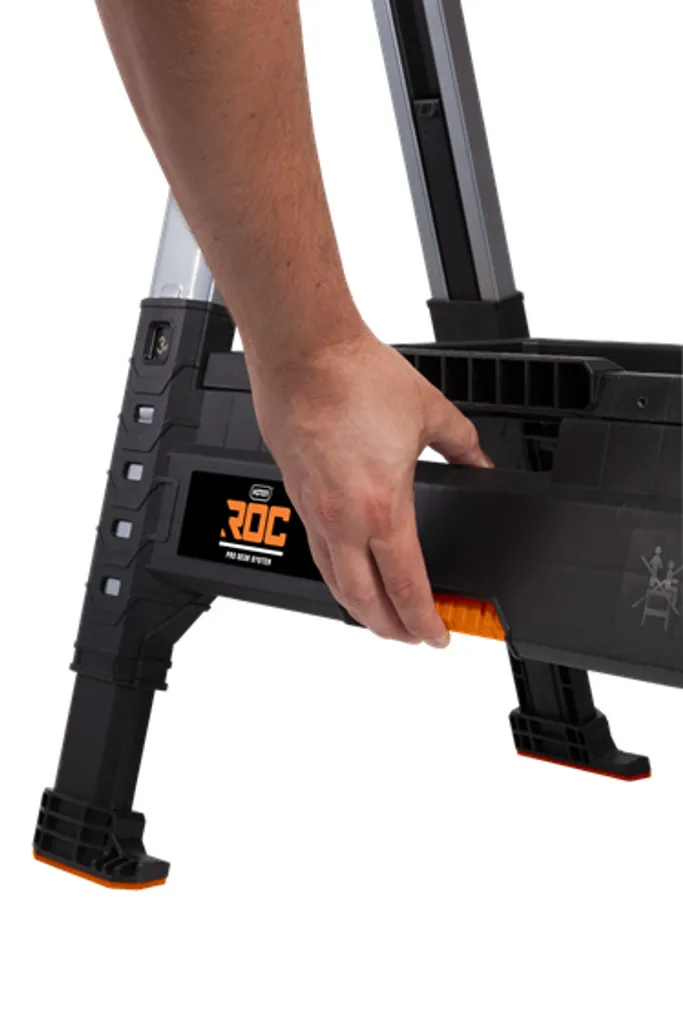 Tréteau établi pour menuiserie Keter ROC Pro Gear - Support de sciage