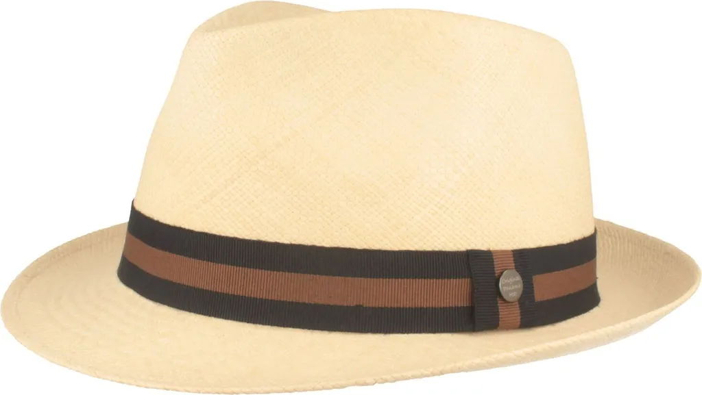 Chapeau de vacances Panama Trilby protection solaire 50+ pour la plage