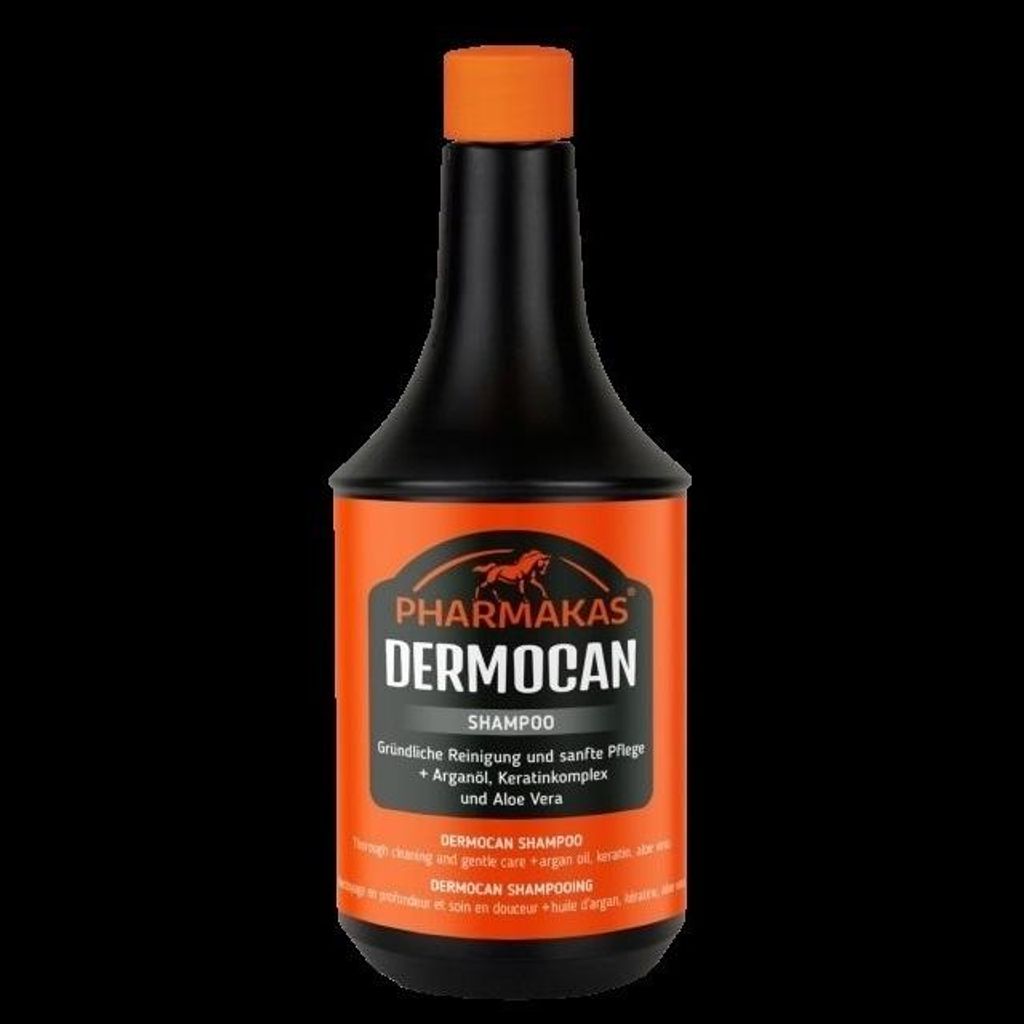Kerbl Pharmakas Dermocan Pferdeshampoo 500 ml Produktbild 