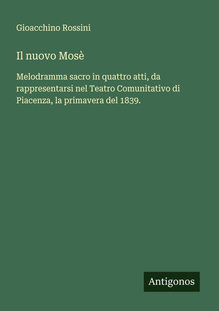 Der neue Moses