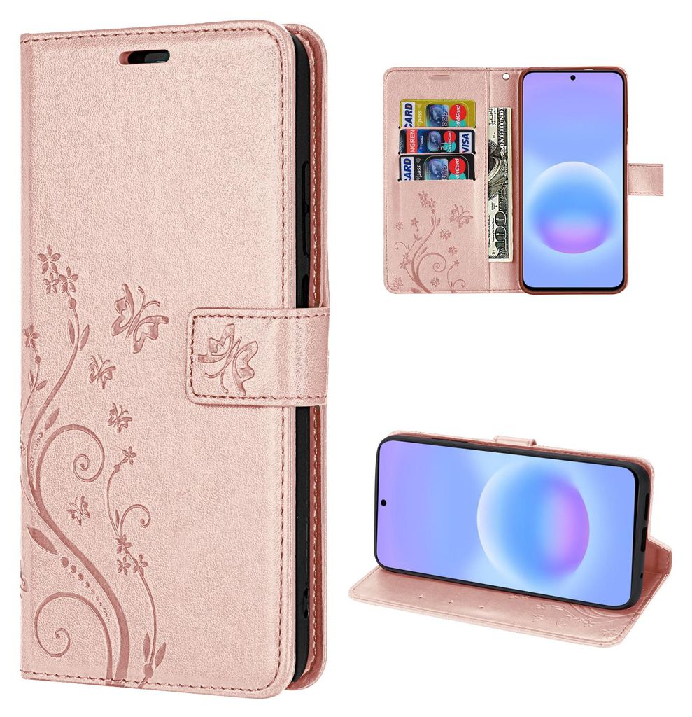 Handyhülle für Samsung Galaxy A57 Klapphülle 3 Kartenfächer Produktbild 