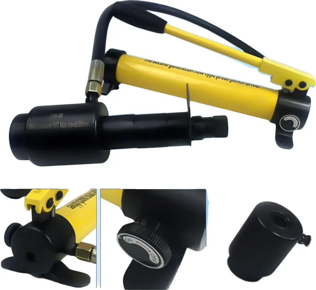 Percez sans effort l'acier avec cet outil de poinçonnage hydraulique 8T