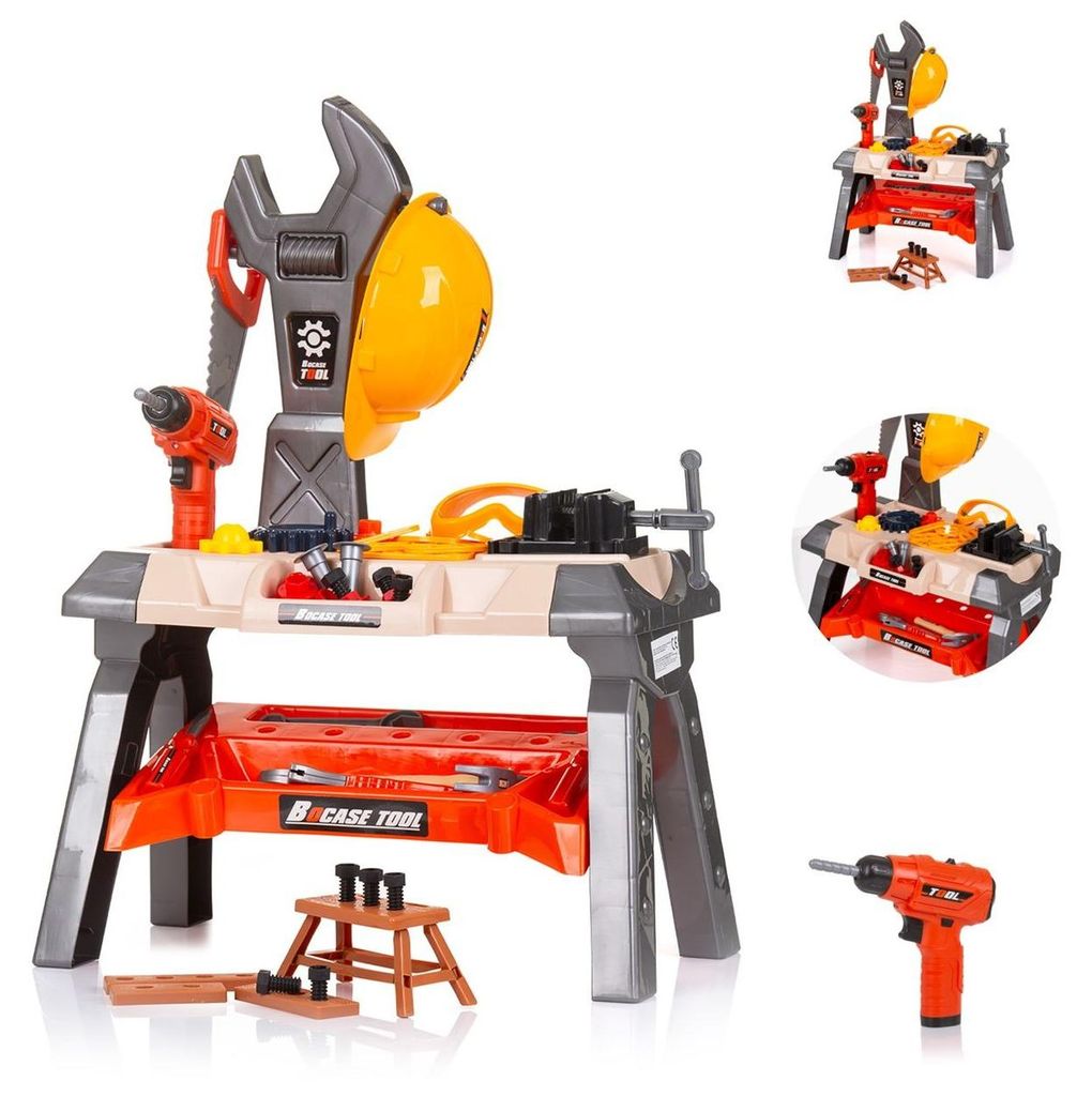 Chipolino Werkbank mit Werkzeugen Spielset mit Licht Produktbild 