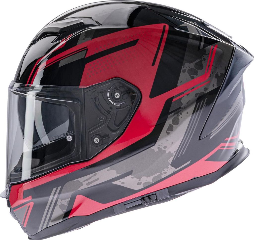 Spec-X Helm Sx-82.03/r1 Rot/schw/gr Xxl Pin Ready