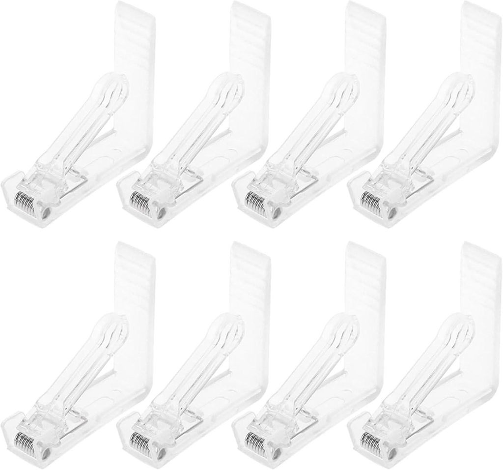 Set mit 8 Tischdeckenklammern fš¹r Gartentische, Tischdeckenhalter fš¹r Hochzeitsfeiern, fš¹r den Innenbereich