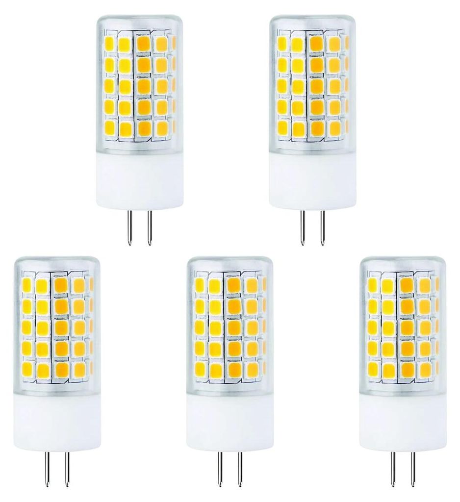 SPL GY6.35 LED Röhrenlampe 4,6W 400lm Warmweiß Dimmbar 5 Stück