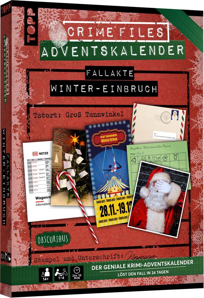 Crime Files - Fallakte: Winter-Einbruch. Der geniale Produktbild 