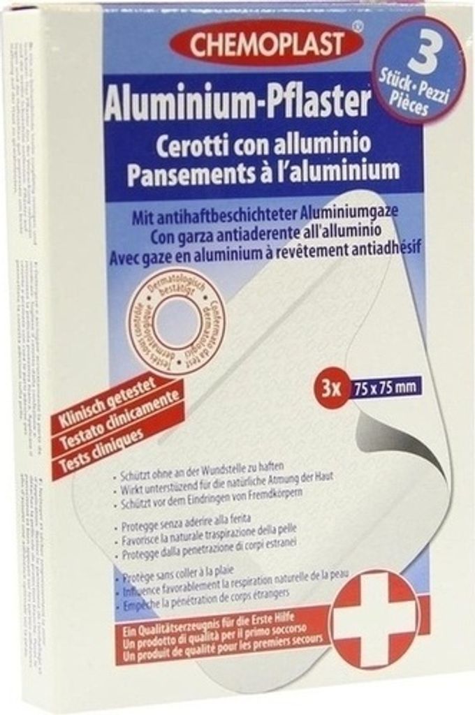 WUNDmed® 03-005 WUNDmed® Pflaster Aluminium XL 03-005 grau Zdjęcie produktu 