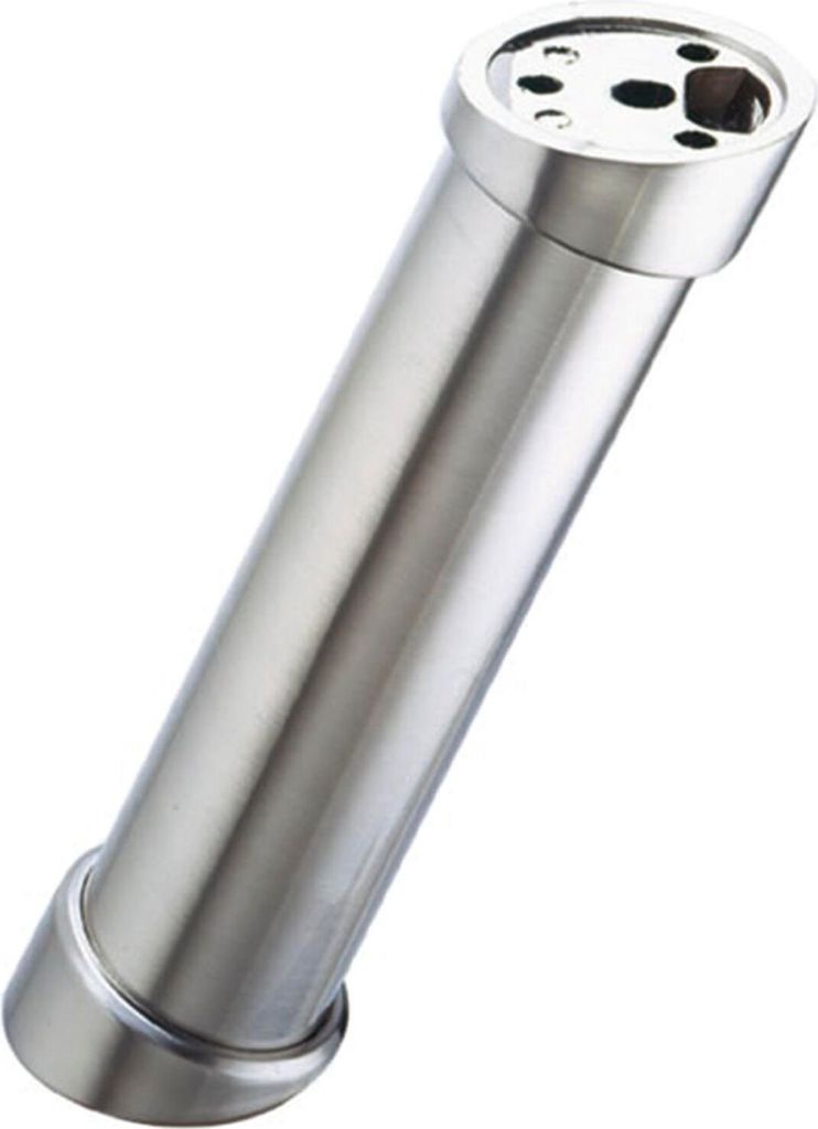 Barkonsole 50 x 200 mm schräg Edelstahl Effekt