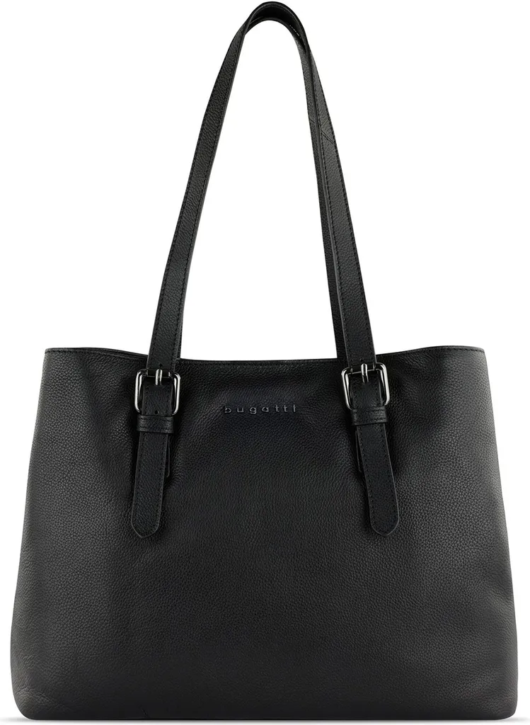 Sac à épaule Bugatti Bella en cuir synthétique noir au look urbain