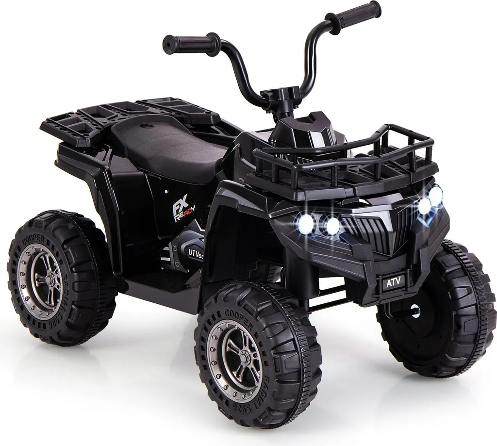 Quad 6V pour enfant avec musique MP3 éclairage LED et design sportif