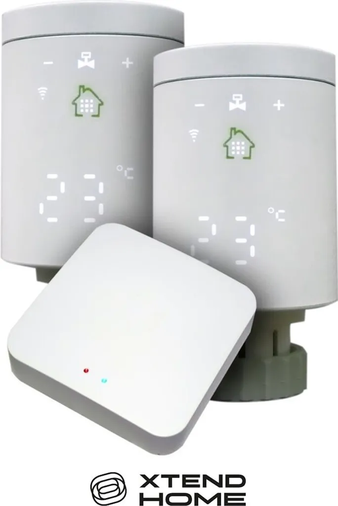 Kit TRV-H101 avec 2 Thermostats Digitaux et Unité de Contrôle Programmable - 5