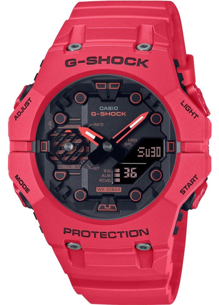 Zegarek męski G-SHOCK GA-B001-4AER czerwony sportowy Zdjęcie produktu 