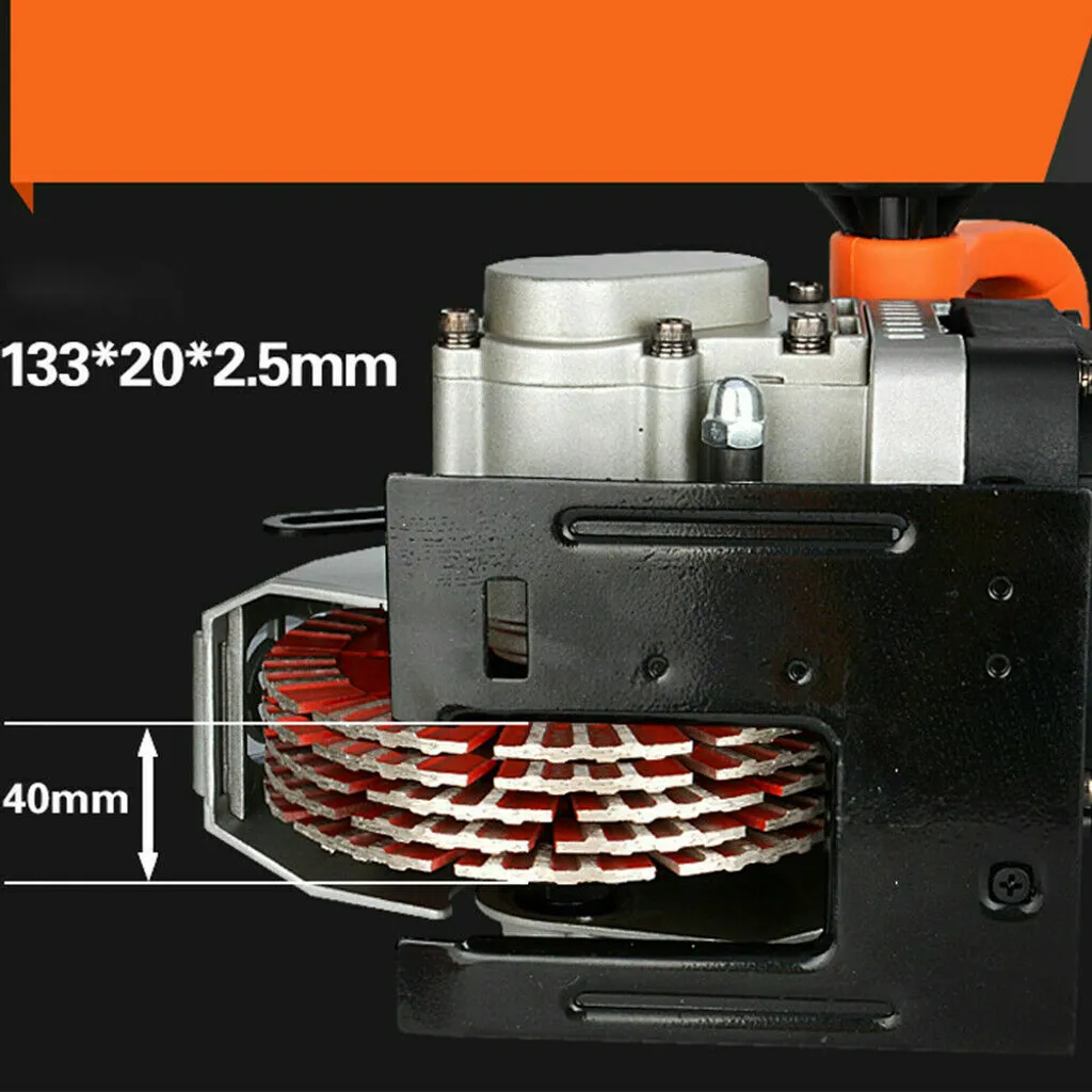 Fraiseuse murale électrique 4800W pour découpe de saignées de 42mm - 9