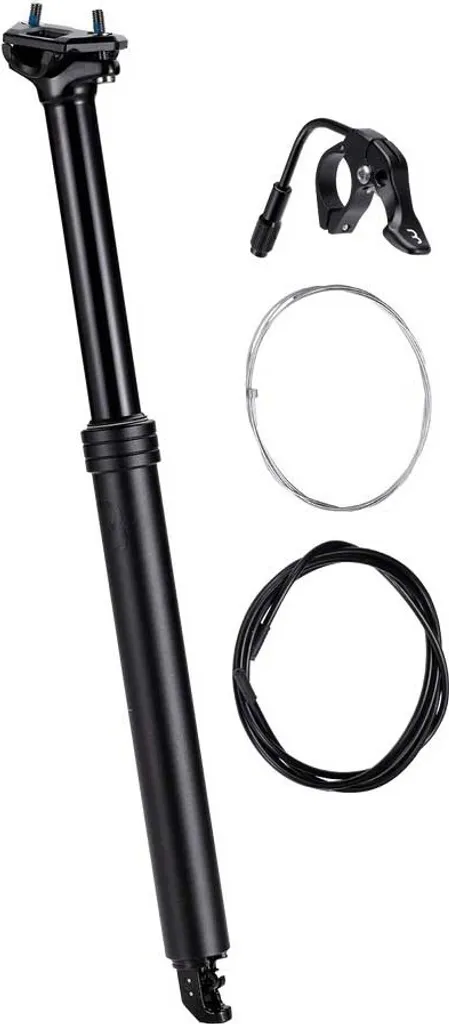 Tige de selle de vélo réglable BBB LiftPost 30 avec passage interne noir