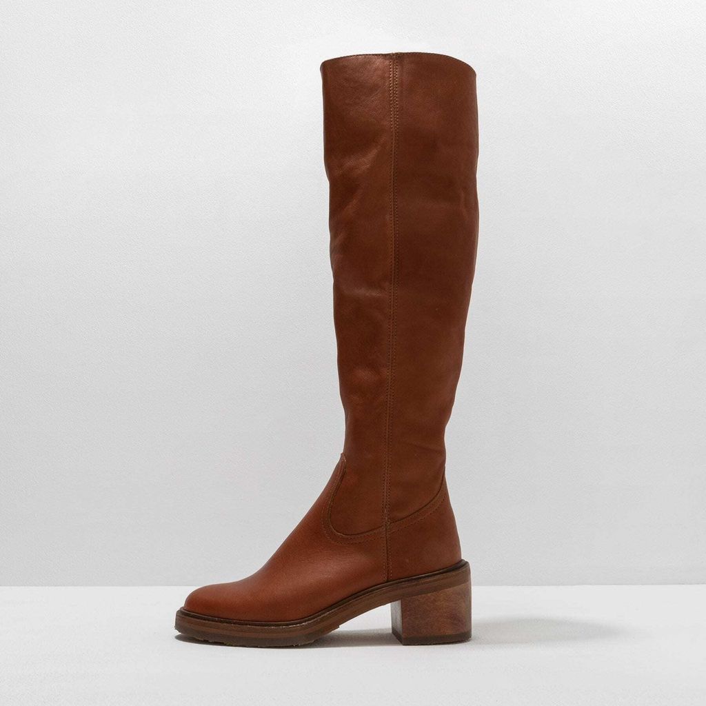 Neosens Stiefel mit Absatz Damen S3333 MONTONE CUERO / RUBY Farbe Braun