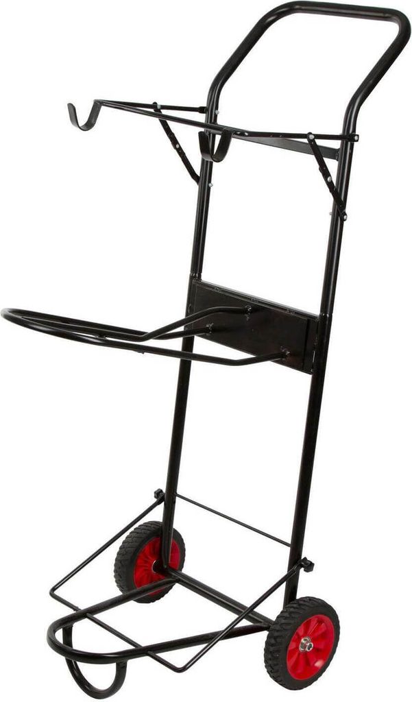 Kerbl Sattelcaddy (BxHxT 48x127x78cm, 15 kg, fahr- und Produktbild 