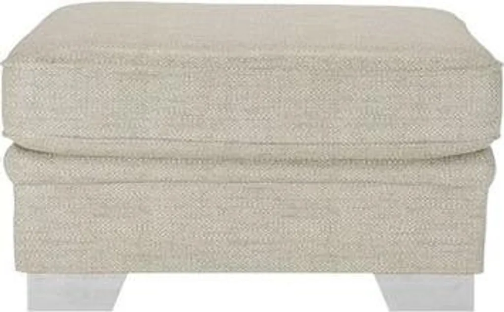 Pouf Ronay-Cherub 0468-white - Siège d'Appoint Design Blanc Élégant