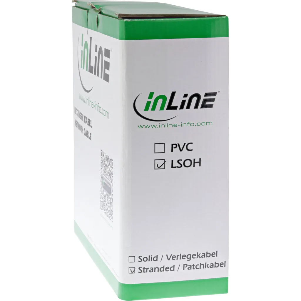 Matassa Cavo LAN InLine Cat.6a 100m Blu S/FTP: Qualità Rame Professionale - 4