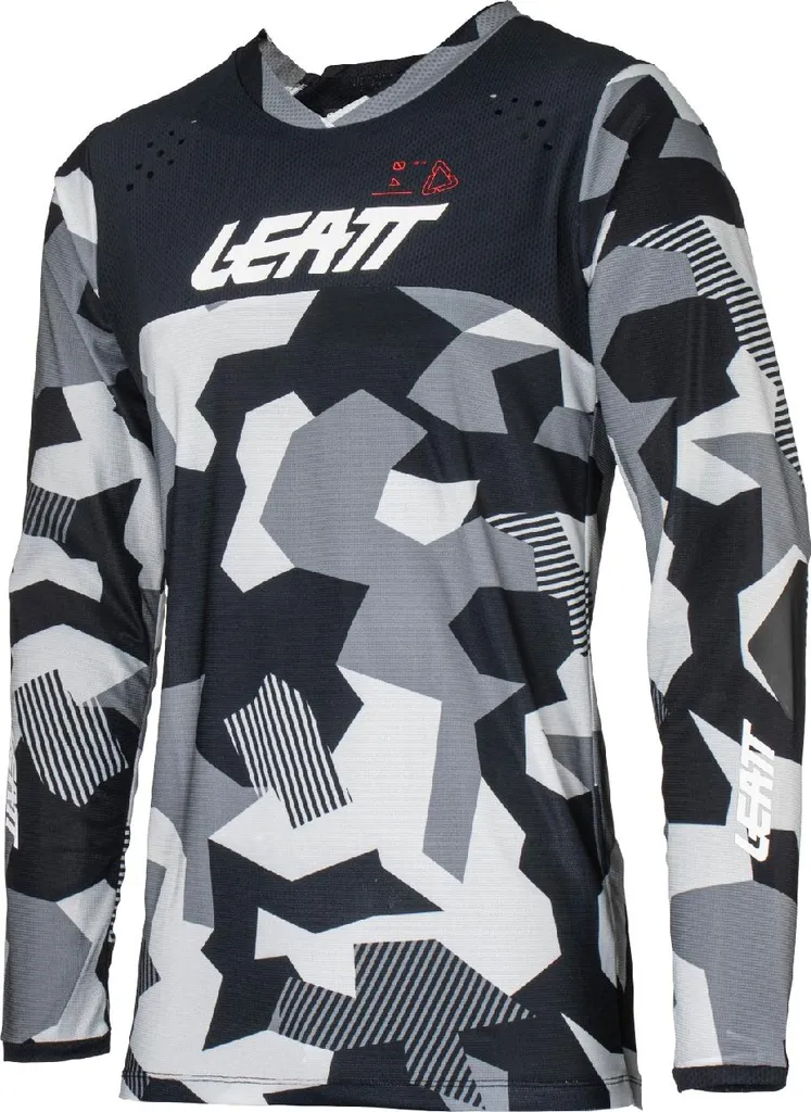 Maillot Leatt 4.5 Enduro Taille L pour Sorties Tout-Terrain et Bivouac