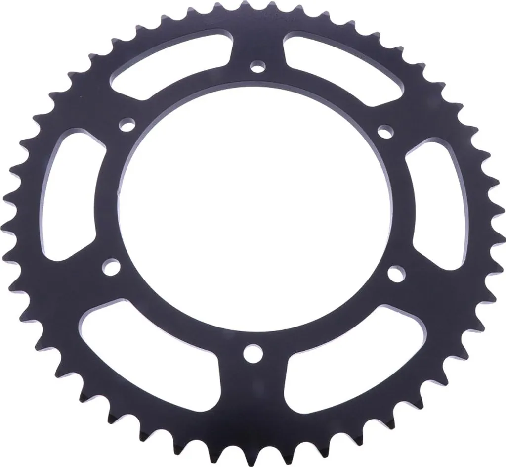 Pignon ESJOT 520 en acier noir 49 dents avec diamètre interne 136 mm