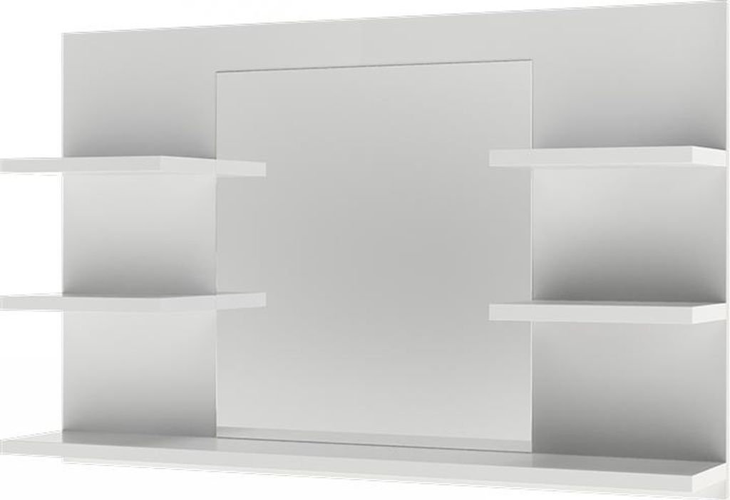 Koupelnová zrcadlová skříňka Vicco Wilbur Bílá 78 x 50 cm s Obrázek produktu 