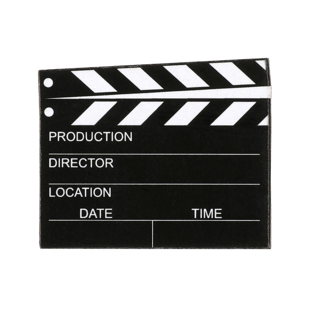 Olsen Store GmbH, Holz Filmklappen Streudeko & Konfetti, Produktbild