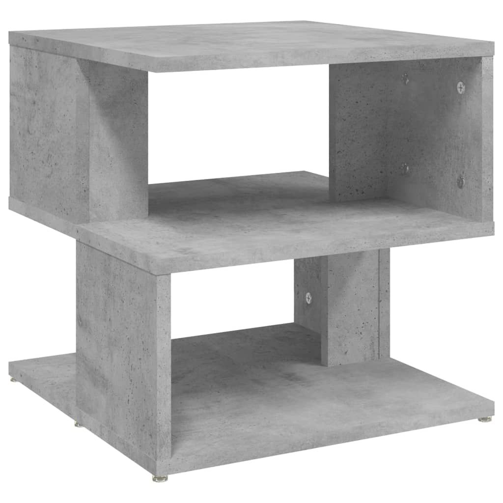 vidaXL Bočný stolík Concrete Grey 40x40x40 cm | Kaufland.sk