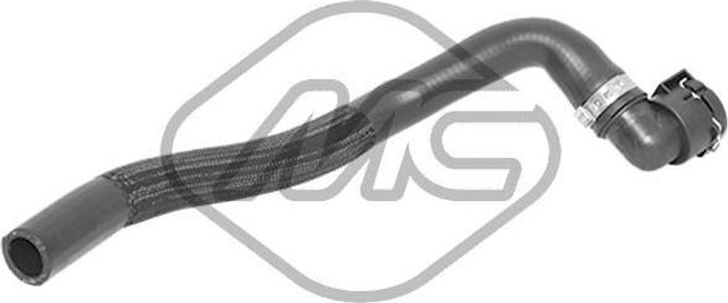 Metalcaucho 79062 Schlauch, Wärmetauscher Heizung OE 13353976 kompatibel mit Corsa D