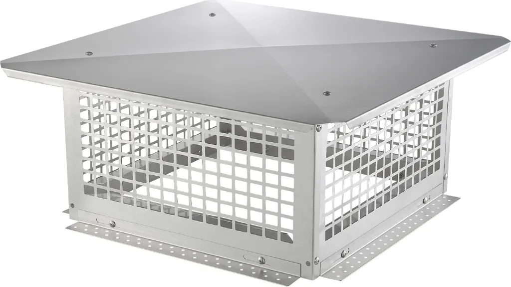 Stop Infiltrations : Chapeau de Cheminée Inox 304 Anti-Nuisibles 582mm