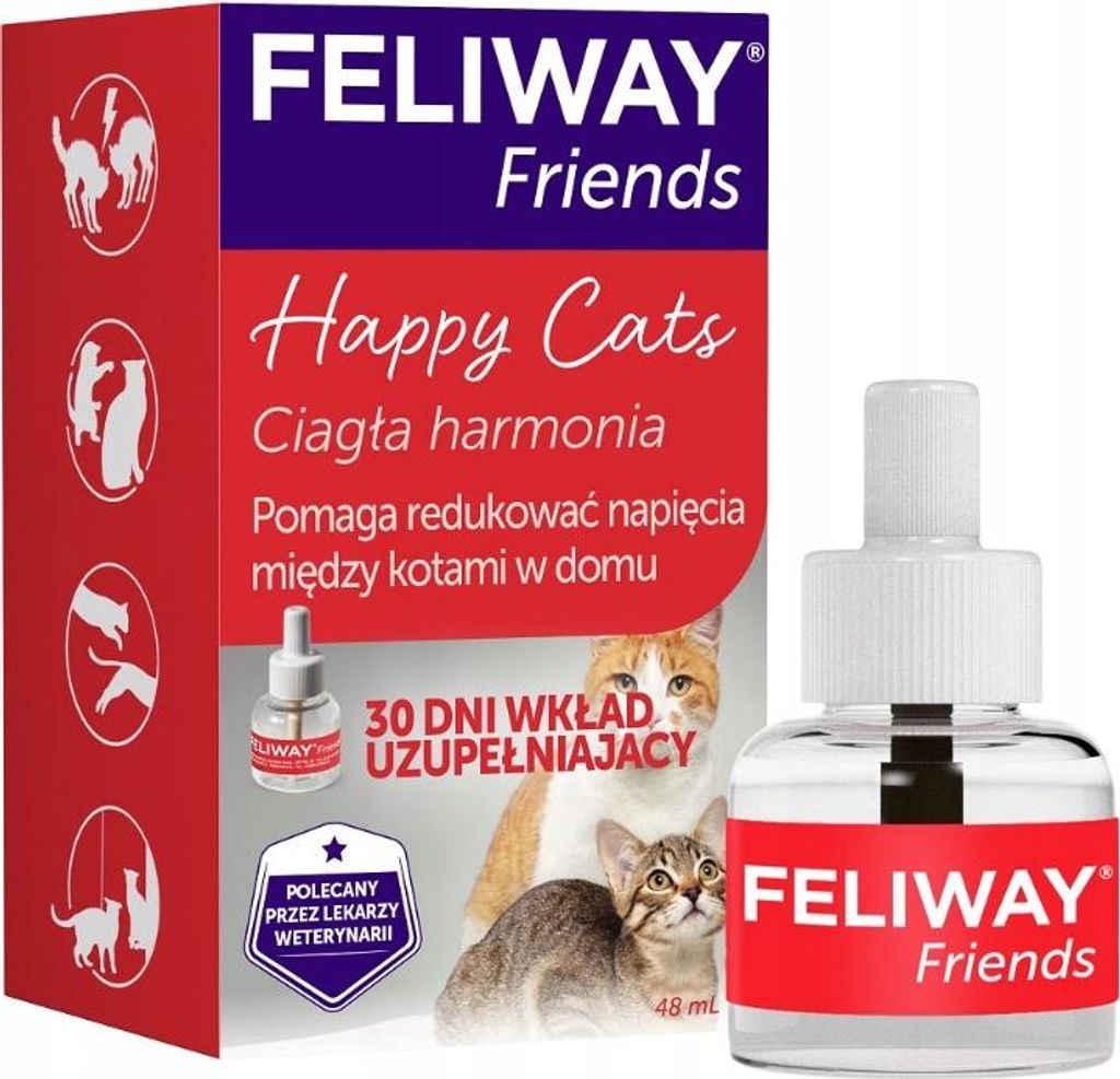Ceva Animal Health Polska Sp. Z O.o Feliway Friends Wkład Zdjęcie produktu 