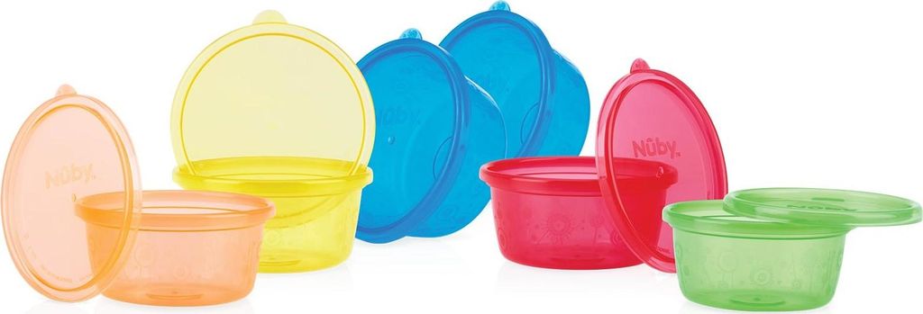 Nuby 0048526911646, Kulatý, Plast, Vícebarevný, 0,3 l, 130 Obrázek produktu 