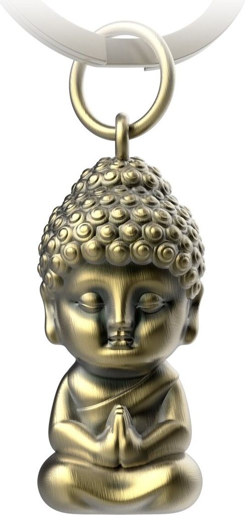 FABACH Buddha Schlüsselanhänger Karma - Buddha Anhänger aus Produktbild 