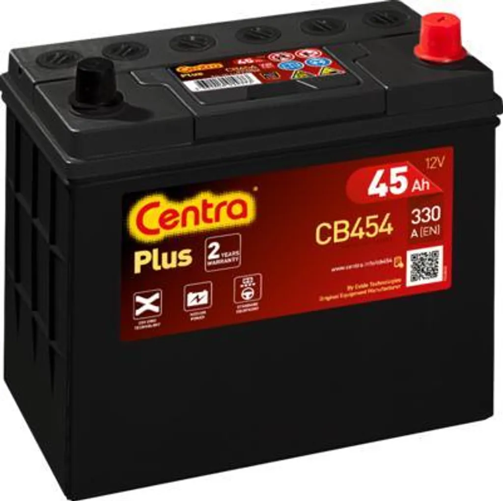 Batterie CENTRA CB454 : Fini les pannes de démarrage sur votre Tiida