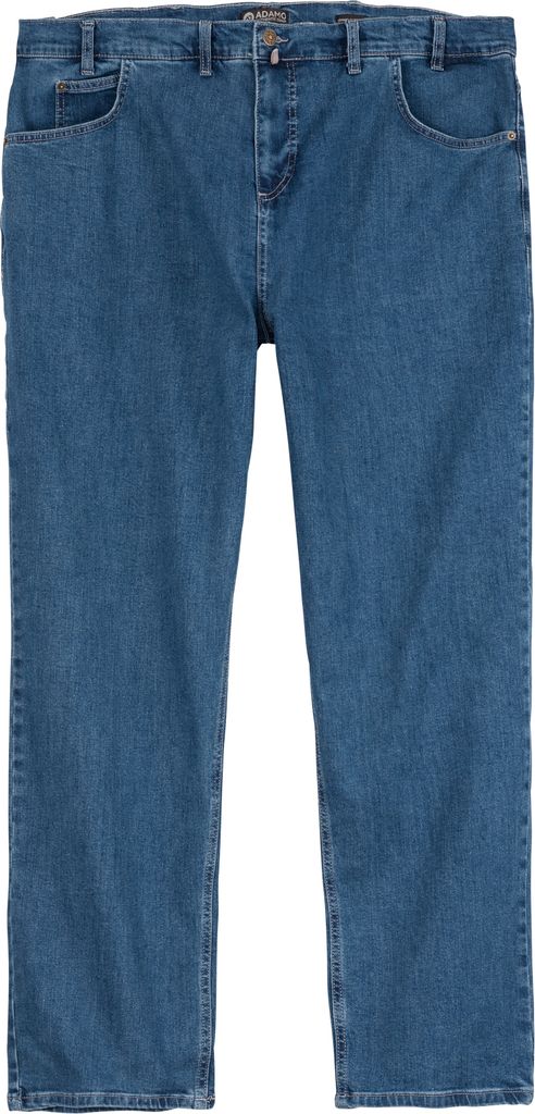 Adamo XXL Stretch-Jeans Bauchgrößen mittelblau