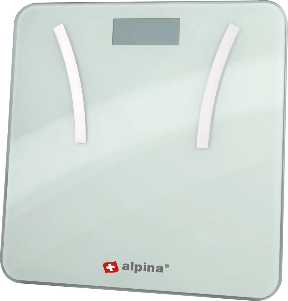 Pèse-personne intelligent Alpina connecté pour suivi de poids précis