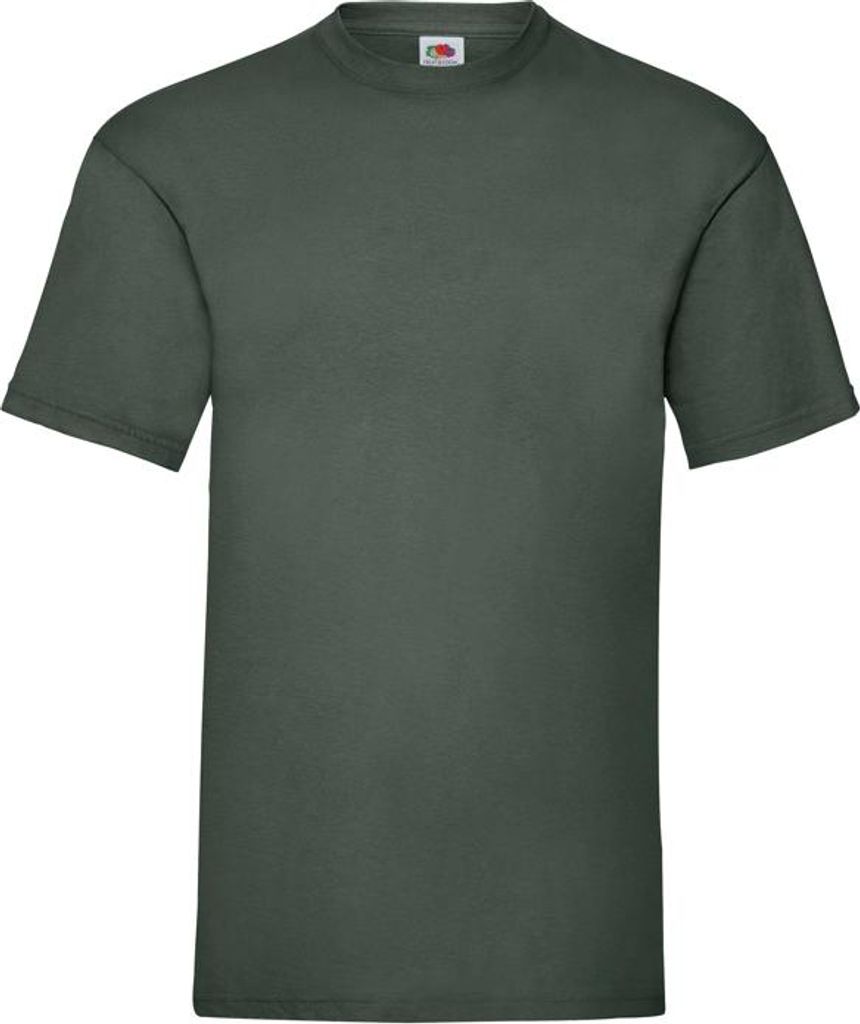 Herren-T-Shirt, Kurzarm - FOL VALUEWEIGHT T - bottle green - Größe L