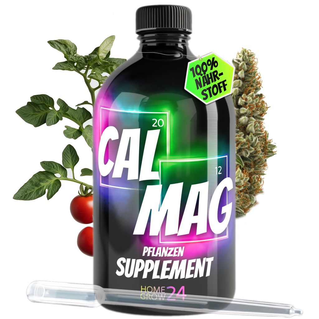 HOMEGROW24 CalMag Magnesium Calcium Dünger für Tomaten Hanf und viele Pflanzen - Cal Mag Nährstoff Supplement für optimale Wachstums- und Blüt...